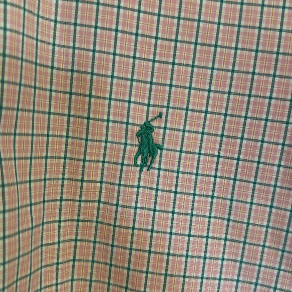 Classic Button Down Short Sleeve Collared Shirt - image 2